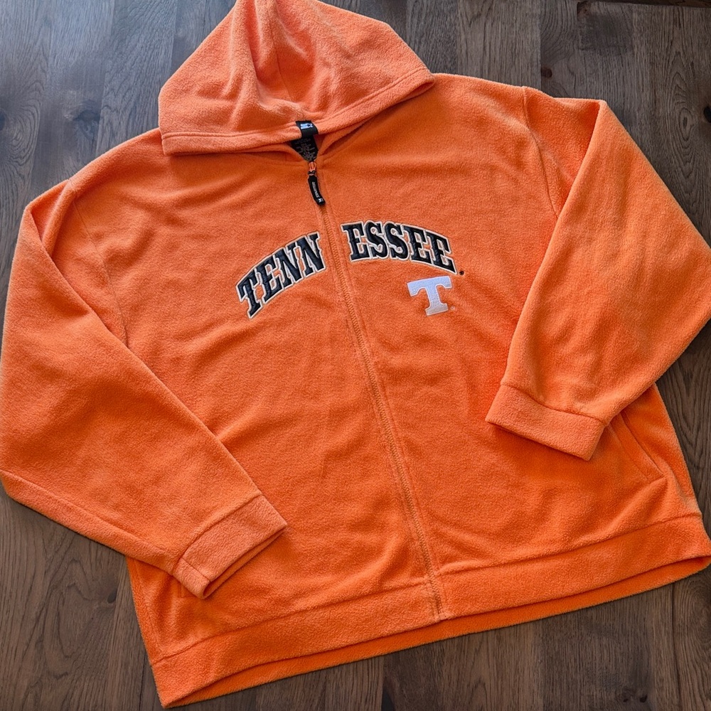 Team Starter Tennessee Men's 2XL Hooded Full Zip Fleece